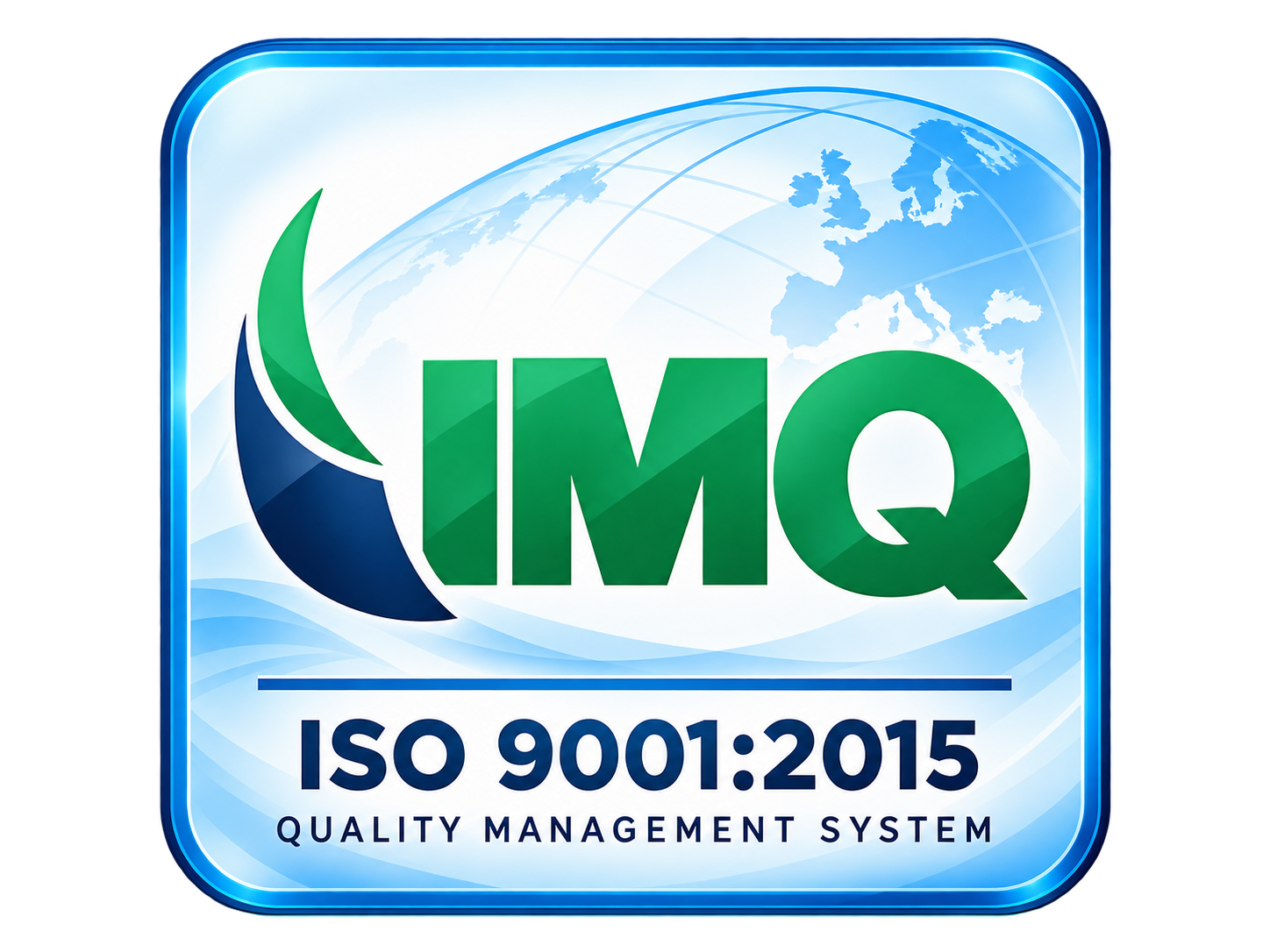 ISO 9001:2015 - IMQ certificate