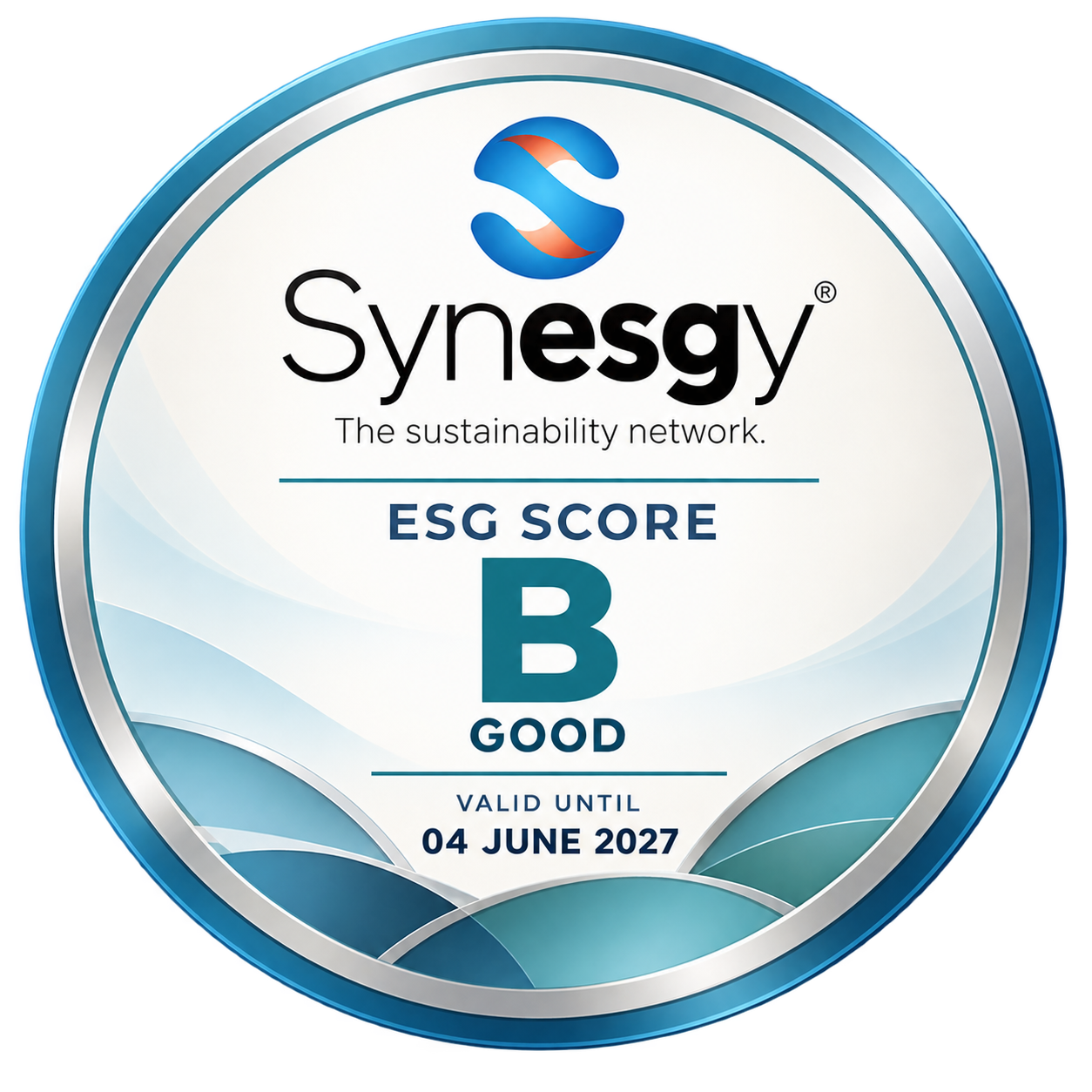 Synesgy ESG Score B - Good