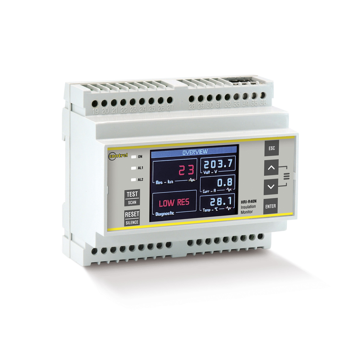 HRI-R40N: il nuovo monitor di isolamento per sistemi IT medicali